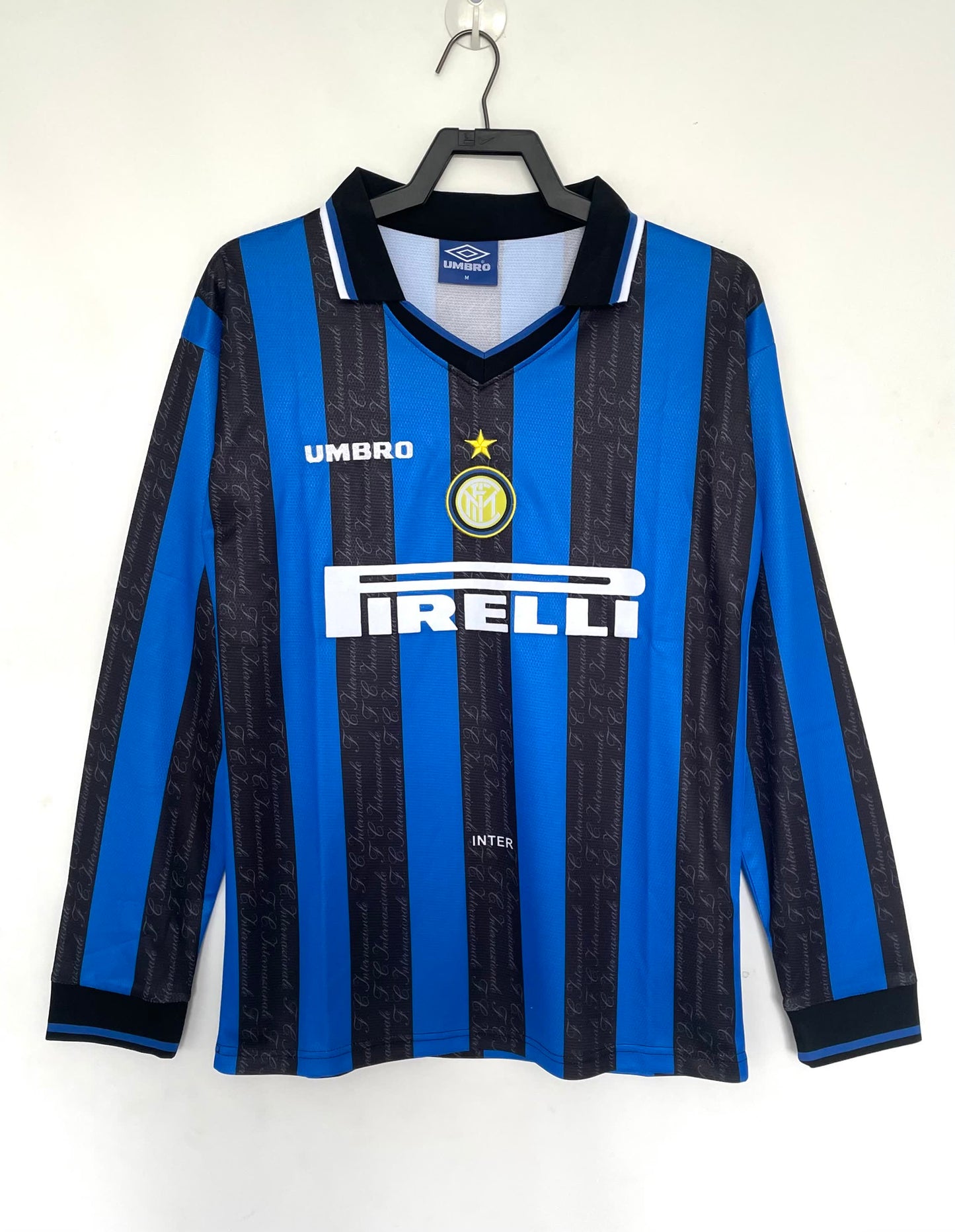 Retro Inter Milan Long Sleeve- 1997/1998 Home