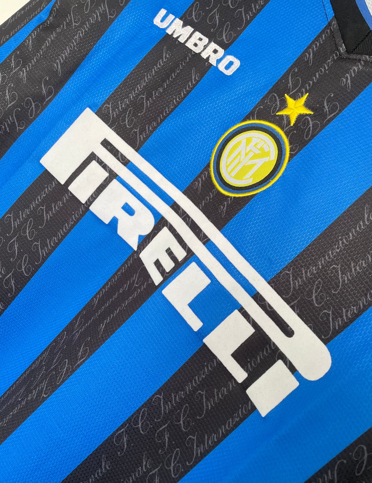 Retro Inter Milan Long Sleeve- 1997/1998 Home