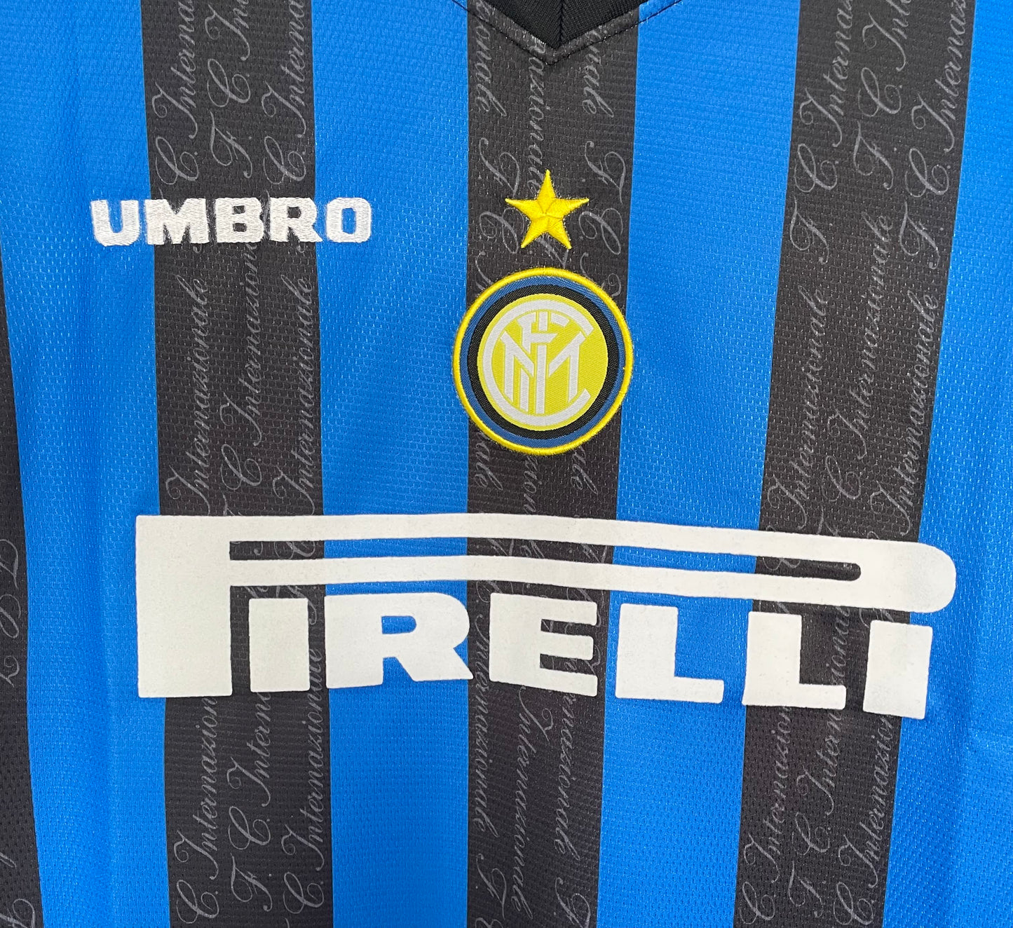 Retro Inter Milan Long Sleeve- 1997/1998 Home