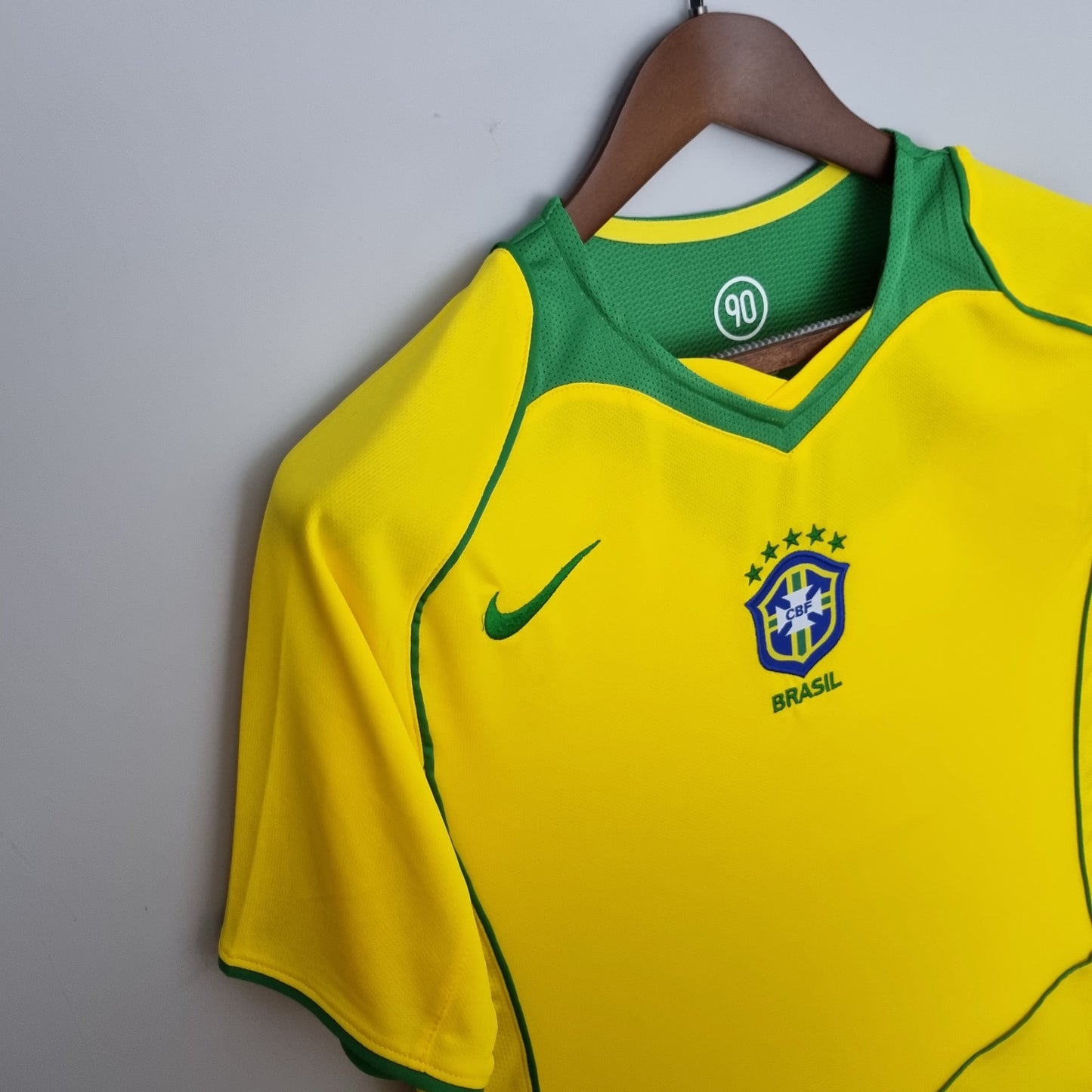 WC ICONS'- Brazil 04/05 Home Kit - Short Sleeve