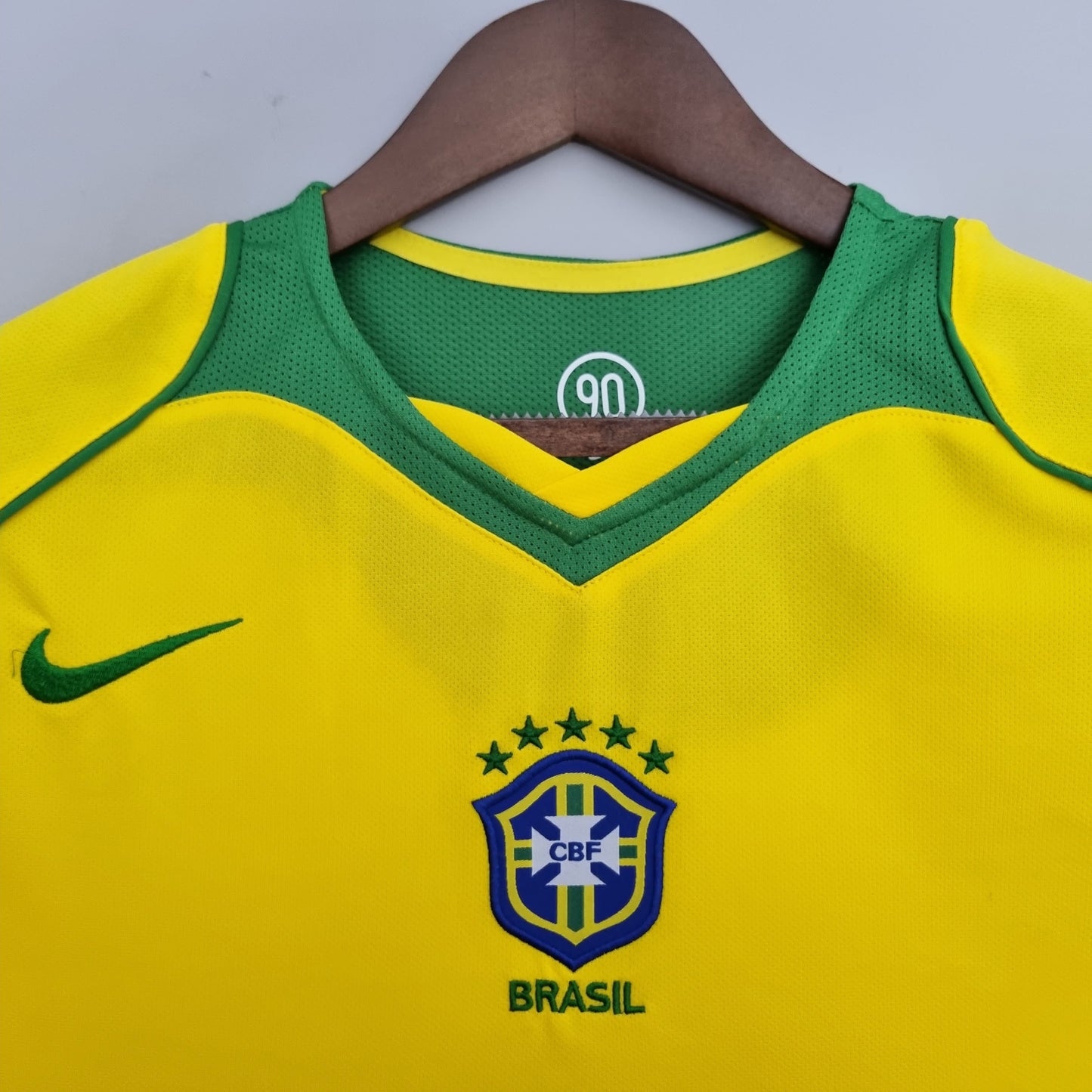 WC ICONS'- Brazil 04/05 Home Kit - Short Sleeve