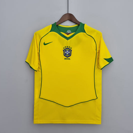 WC ICONS'-  Brazil 04/05 Home Kit - Short Sleeve